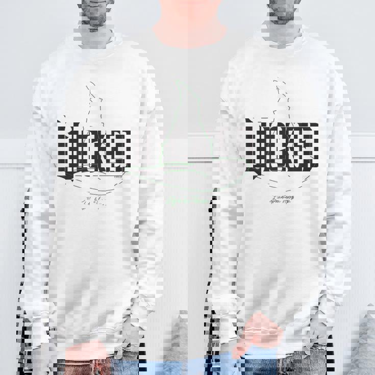 Wicked Movie ロゴ エルファバ スロップ スウェットシャツ 高齢者への贈り物