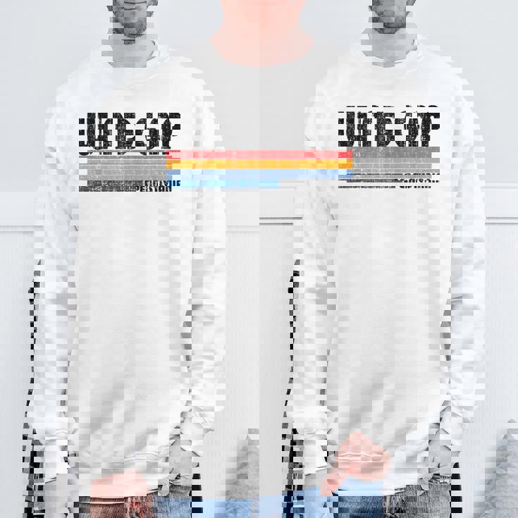 Wind Gap Pa Hometown Pride レトロ 70年代 80年代スタイル スウェットシャツ 高齢者への贈り物