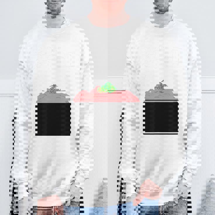 【ネギトロ】マグロ トロ ねぎ 寿司 おすし 軍艦巻き 可愛い おもしろ 面白い 食べ物 鮨 ネタ ウケ狙い 文字入り スウェットシャツ 高齢者への贈り物