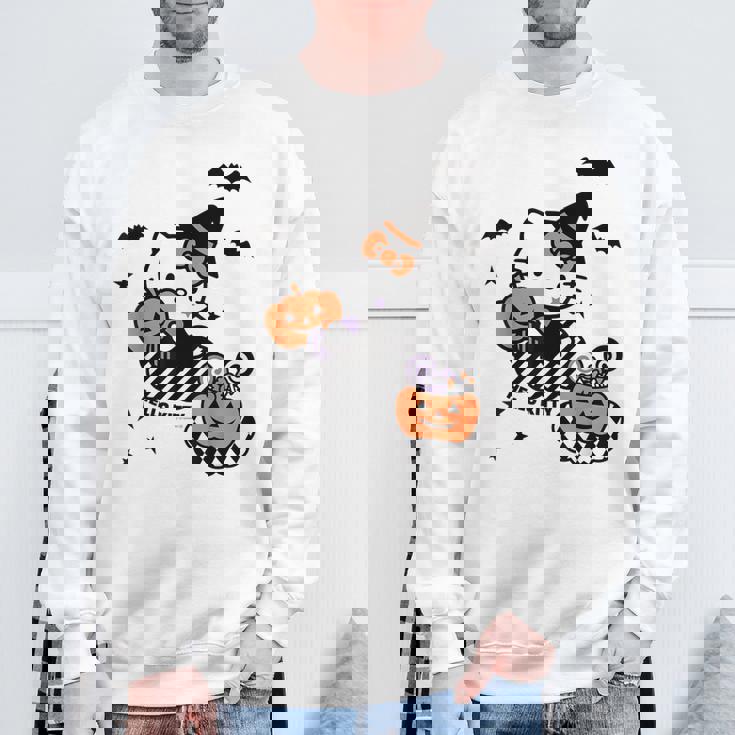 【ハロウィン特集】Usデザイン ハローキティ トリックオアトリート スウェットシャツ 高齢者への贈り物