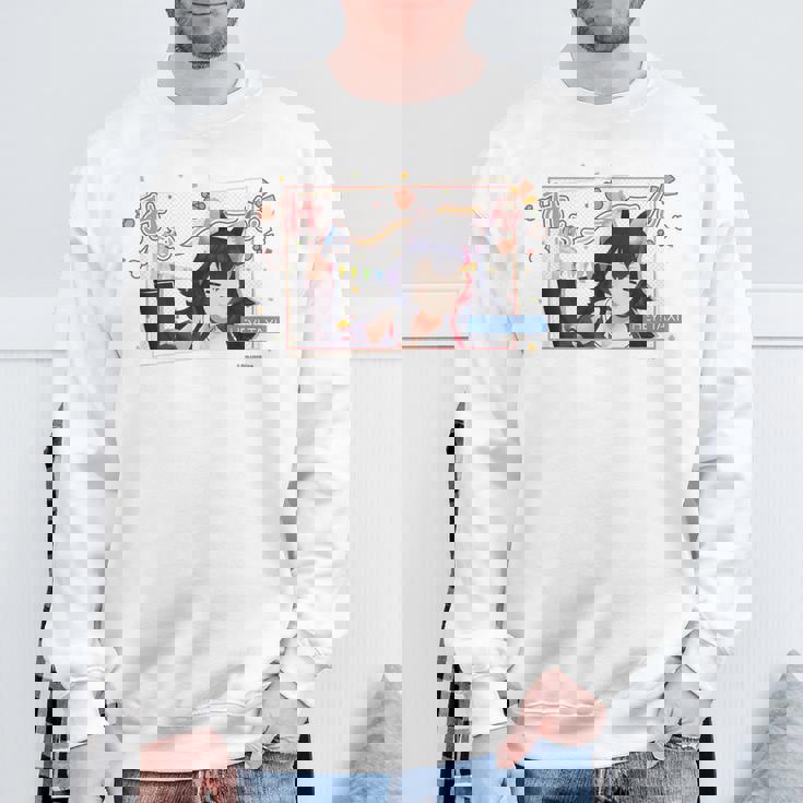 【大神ミオ】ホロぐら名場面 スウェットシャツ 高齢者への贈り物