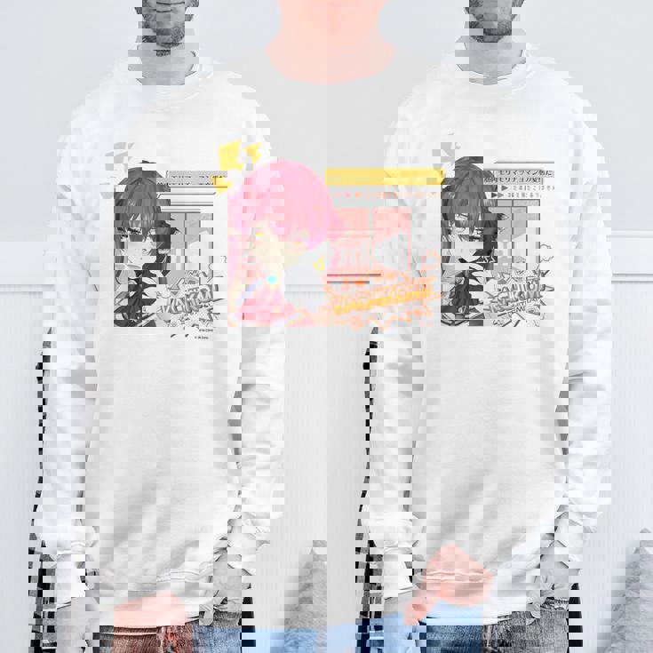 【宝鐘マリン】ホロぐら名場面 スウェットシャツ 高齢者への贈り物