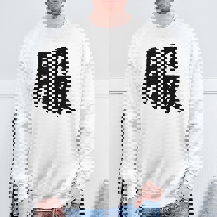 【服】面白い 漢字 一文字 ネタ ウケ狙い 笑える おもしろ ユーモア お笑い 文字入り ジョーク スウェットシャツ 高齢者への贈り物