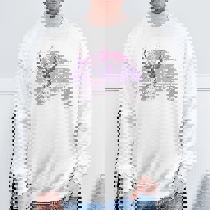 【猫又おかゆ】ホロぐら名場面 スウェットシャツ 高齢者への贈り物