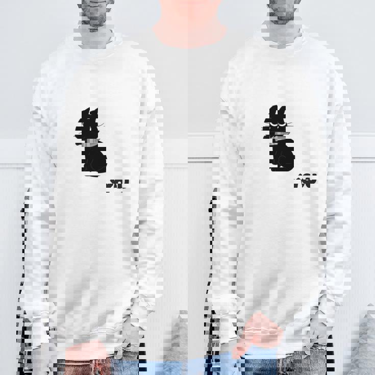 あなたを見ている 長袖tシャツ スウェットシャツ 高齢者への贈り物