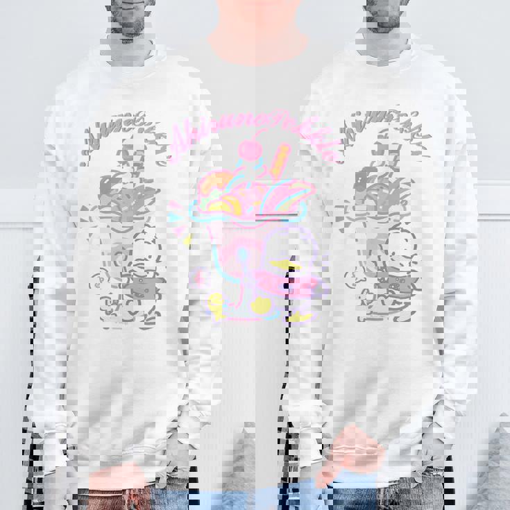 あひるのペックル スイーツpop スウェットシャツ 高齢者への贈り物