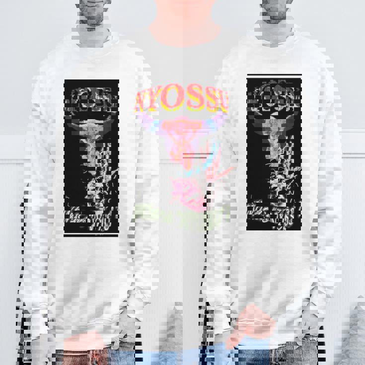 うびびびびはんじょう 長袖tシャツ スウェットシャツ 高齢者への贈り物