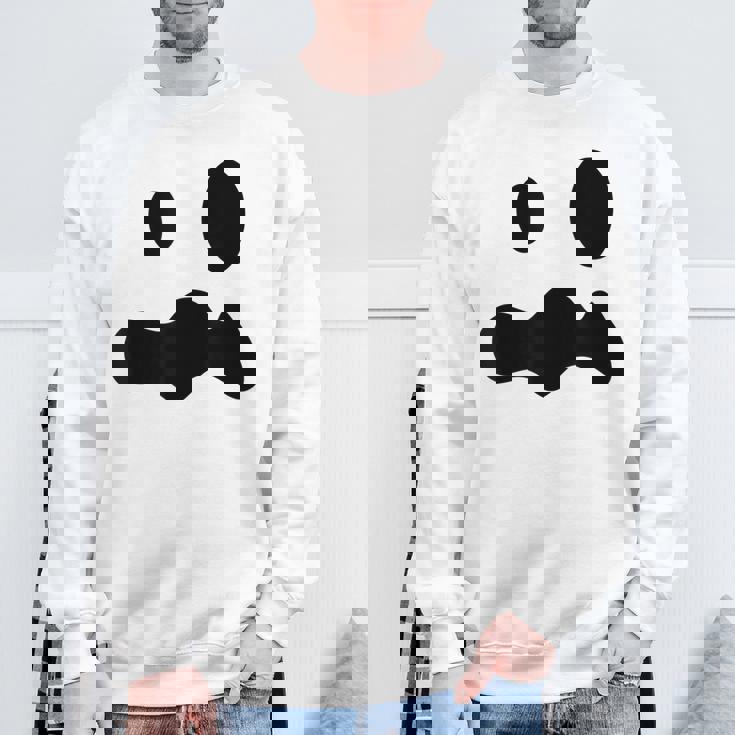 お化けの顔 ハロウィーン 幽霊 おばけ ゆうれい スウェットシャツ 高齢者への贈り物