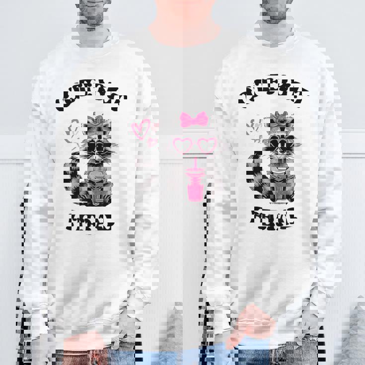 かわいいけれど、野生の面白いラコン。 スウェットシャツ 高齢者への贈り物