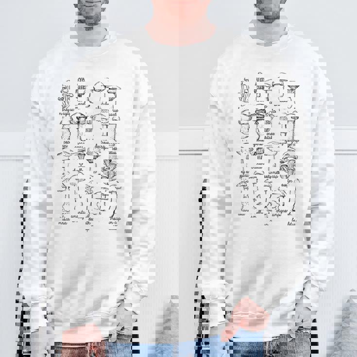 かわいいマッシュルームギフト キッズ レディース メンズ 面白いマッシュルーム スウェットシャツ 高齢者への贈り物