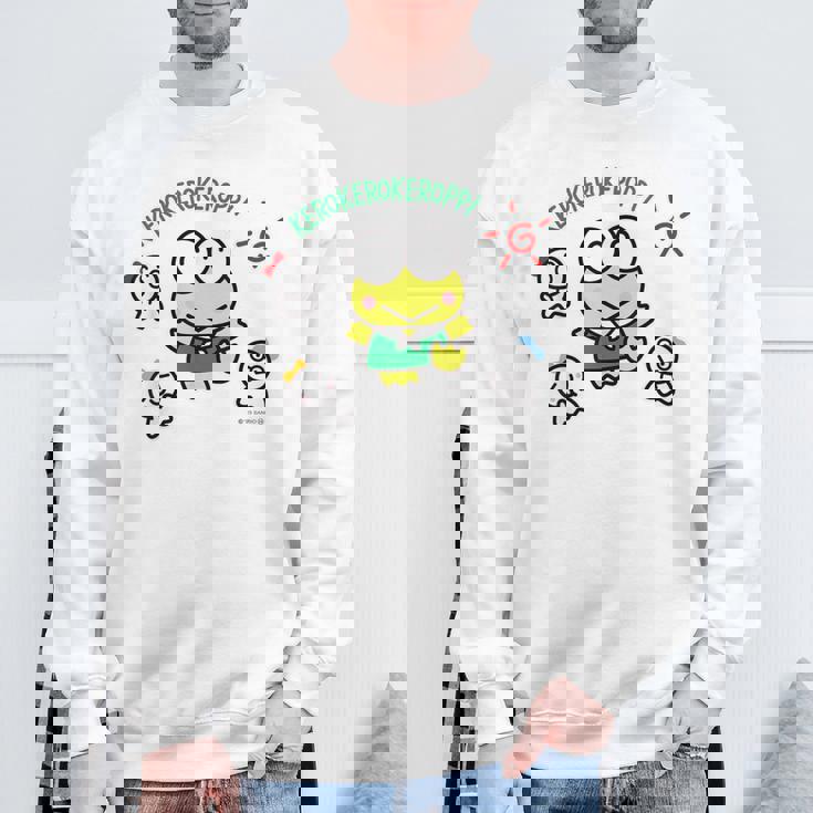 けろけろけろっぴ てるてるぼうず ライトカラー スウェットシャツ 高齢者への贈り物