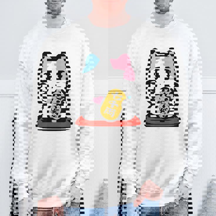 びーえするるる【Bsテレ東公式】まねきねこイラストtシャツ（10色） スウェットシャツ 高齢者への贈り物