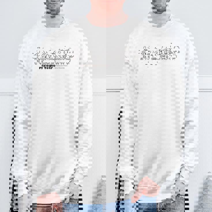 みんなでたのしくmusic！ スウェットシャツ 高齢者への贈り物