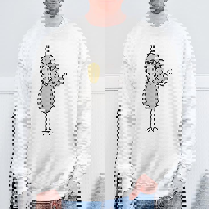 みんな大好きハシビロコウ 動かない鳥 はしび郎クラブtシャツ どうぶつ Zoo コアラ 鳥 オリジナル ハシビロコウ スウェットシャツ 高齢者への贈り物