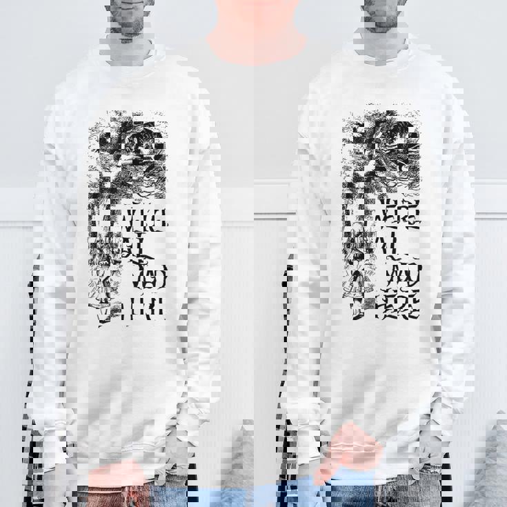 みんな怒ってるよ不思議の国のアリス スウェットシャツ 高齢者への贈り物