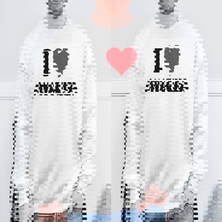 アイハート 天草 Japan Love 日本土産 スウェットシャツ 高齢者への贈り物