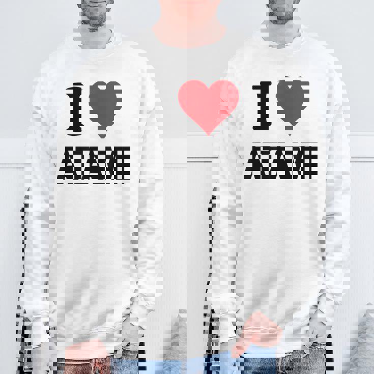 アイハート 熱海 Japan Love Japan お土産 スウェットシャツ 高齢者への贈り物