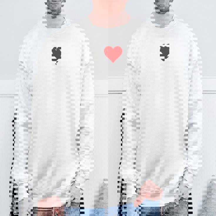 アイラブハートニューカッスル・アポン・タイン・イングランド 長袖tシャツ スウェットシャツ 高齢者への贈り物