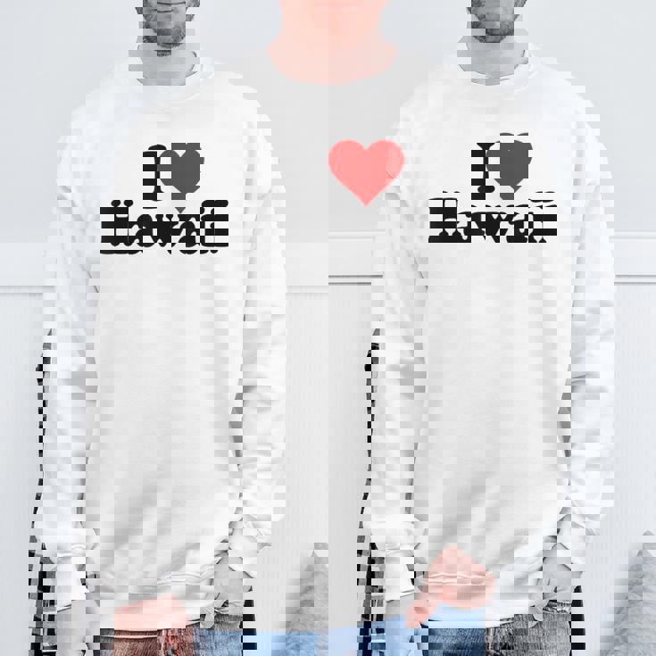 アイラブハートハワイ スウェットシャツ 高齢者への贈り物