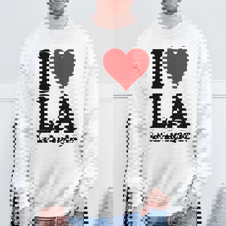 アイラブハートラロサンゼルスカリフォルニア スウェットシャツ 高齢者への贈り物