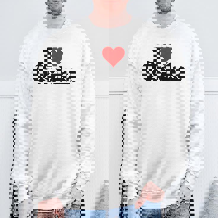 アイラブハート大阪ジャパン スウェットシャツ 高齢者への贈り物