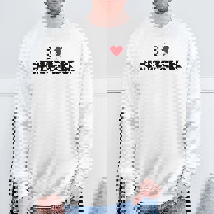 アイ・ハート Usa シティ-アイ・ラブ・ニューアーク スウェットシャツ 高齢者への贈り物