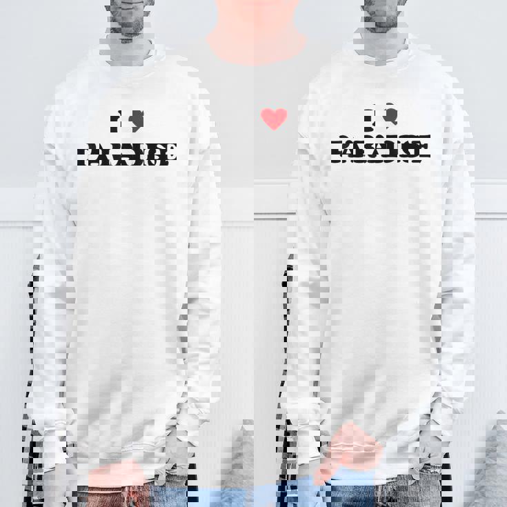 アイ・ハート Usa シティ-アイ・ラブ・パラダイス スウェットシャツ 高齢者への贈り物