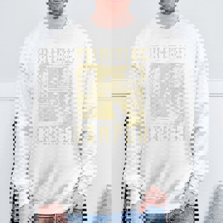 アウトドア アドベンチャー ブッシュクラフト プリミティブ キャンパー スウェットシャツ 高齢者への贈り物