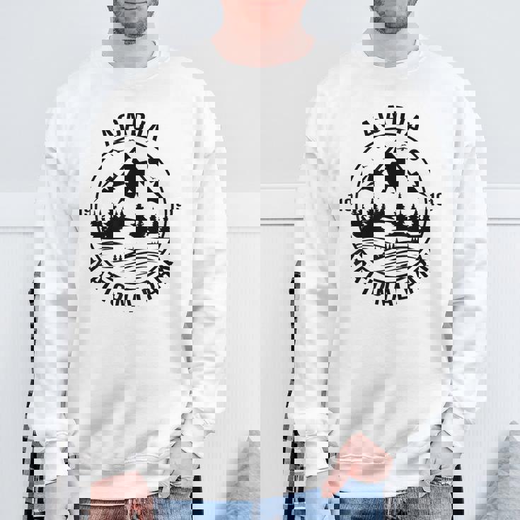 アカディア国立公園 メイン州 山 自然 ハイキング ヴィンテージ スウェットシャツ 高齢者への贈り物