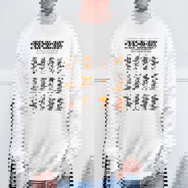 アスリート犬たちの挑戦 – Fetch The Glory スウェットシャツ 高齢者への贈り物