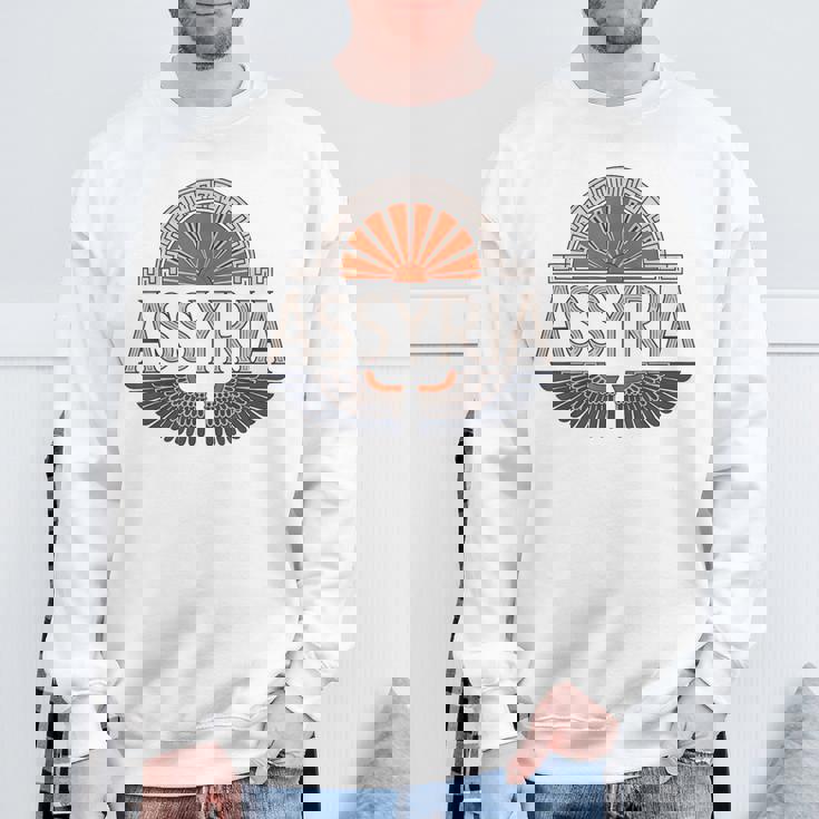 アッシリア メソポタミアの歴史 アッシリア人 スウェットシャツ 高齢者への贈り物