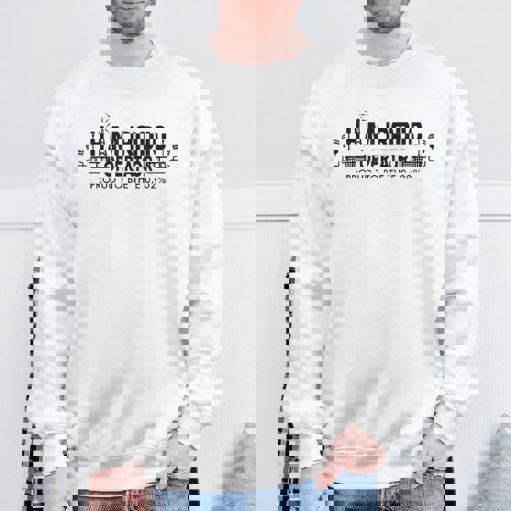 アマチュア無線家 スウェットシャツ 高齢者への贈り物