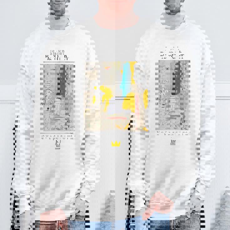 アーバン、ストリートウェア、グラフィック、バスキア、アート、抽象 スウェットシャツ 高齢者への贈り物