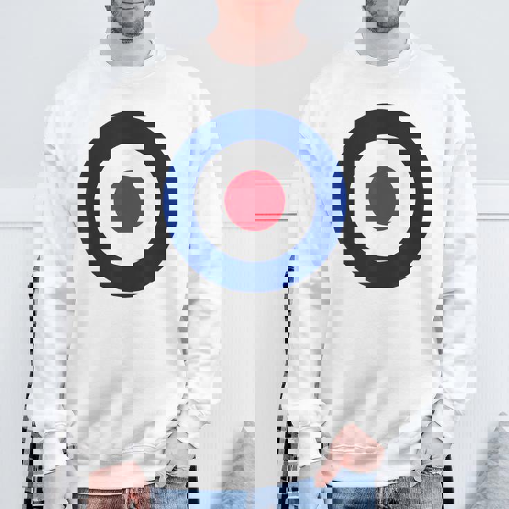 イギリス空軍の様式化されたラウンデル旗 スウェットシャツ 高齢者への贈り物