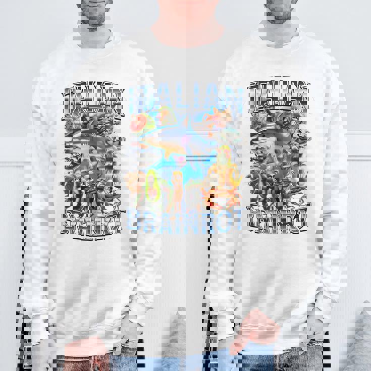 イタリアンブレイン 長袖tシャツ スウェットシャツ 高齢者への贈り物