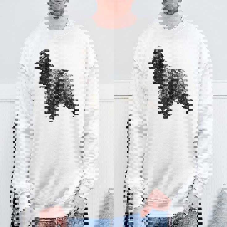 イングリッシュ・コッカー・スパニエル・ブルー・ローン スウェットシャツ 高齢者への贈り物