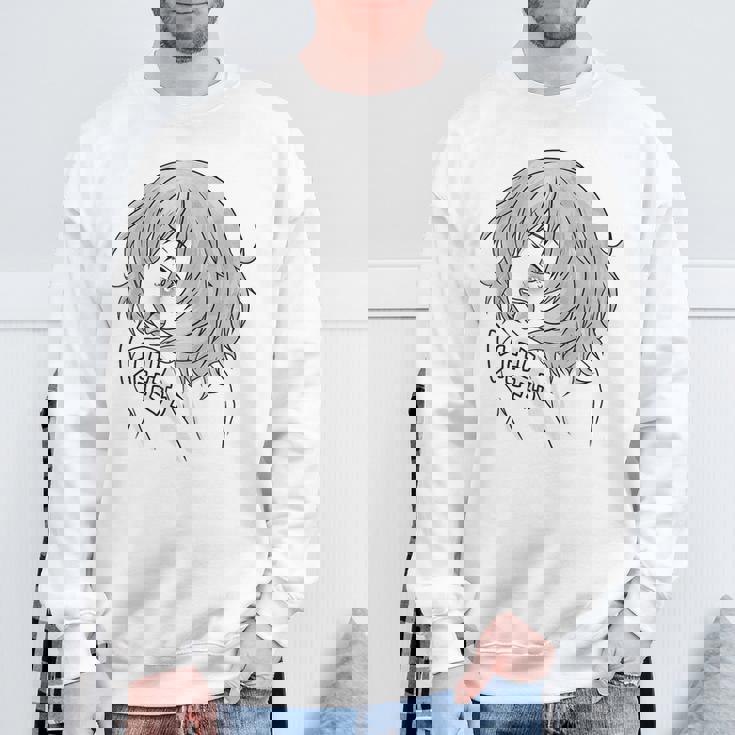 エッチ・アヘ顔 変態少女 快感顔tシャツ Playera スウェットシャツ 高齢者への贈り物