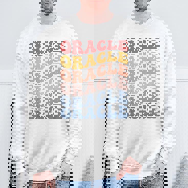 オラクル・グルーヴィー・レトロ スウェットシャツ 高齢者への贈り物