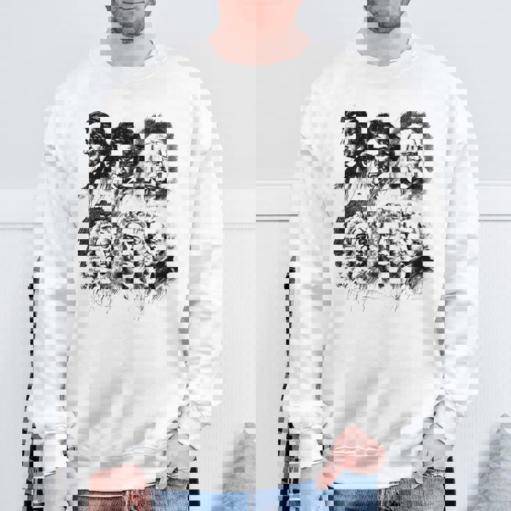 オーケストラ 交響曲 クラシック音楽 作曲家 ベートーヴェン バッハ スウェットシャツ 高齢者への贈り物