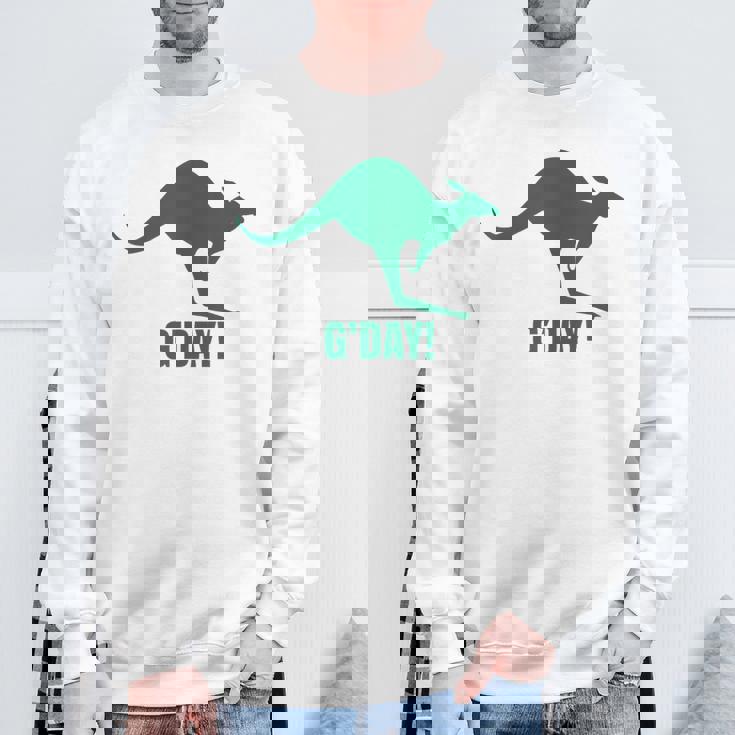 オーストラリア地図 カンガルーtシャツ オーストラリア カンガルー オーストラリア スウェットシャツ 高齢者への贈り物