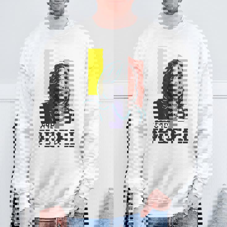 カマラ ハリス フォーピープル2024 選挙総長 スウェットシャツ 高齢者への贈り物