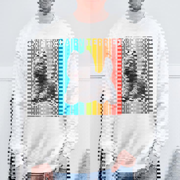 カラフル ケアンテリア スウェットシャツ 高齢者への贈り物