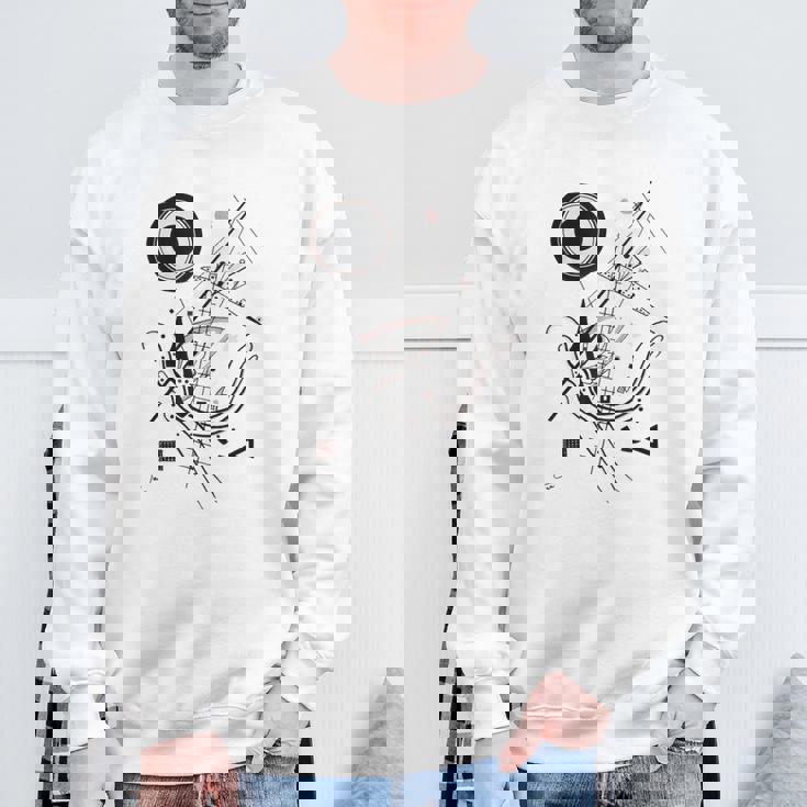 カンディンスキー ブルー、1922 年のアートワーク スウェットシャツ 高齢者への贈り物