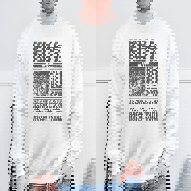 キッス Kiss Roosevelttadium スウェットシャツ 高齢者への贈り物