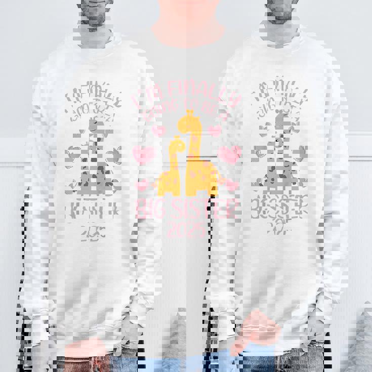 キッズ キリン、ついにお姉ちゃんになります2025 スウェットシャツ 高齢者への贈り物