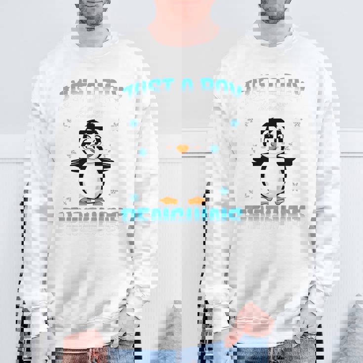 キッズ ペンギンが大好きな少年 キッズボーイズ ペンギン好き スウェットシャツ 高齢者への贈り物