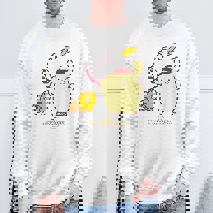 キッズ ポムポムプリン＆ベーグル スウェットシャツ 高齢者への贈り物