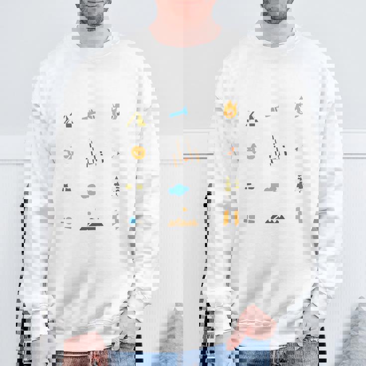 キャンプ 楽しい グループ キッズ ティーン 家族 マッチング 長袖tシャツ スウェットシャツ 高齢者への贈り物