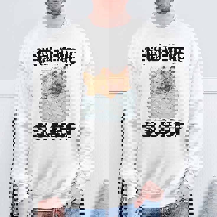 キュートなケアンテリア、睡眠用パジャマ、ナイトガウン。 スウェットシャツ 高齢者への贈り物