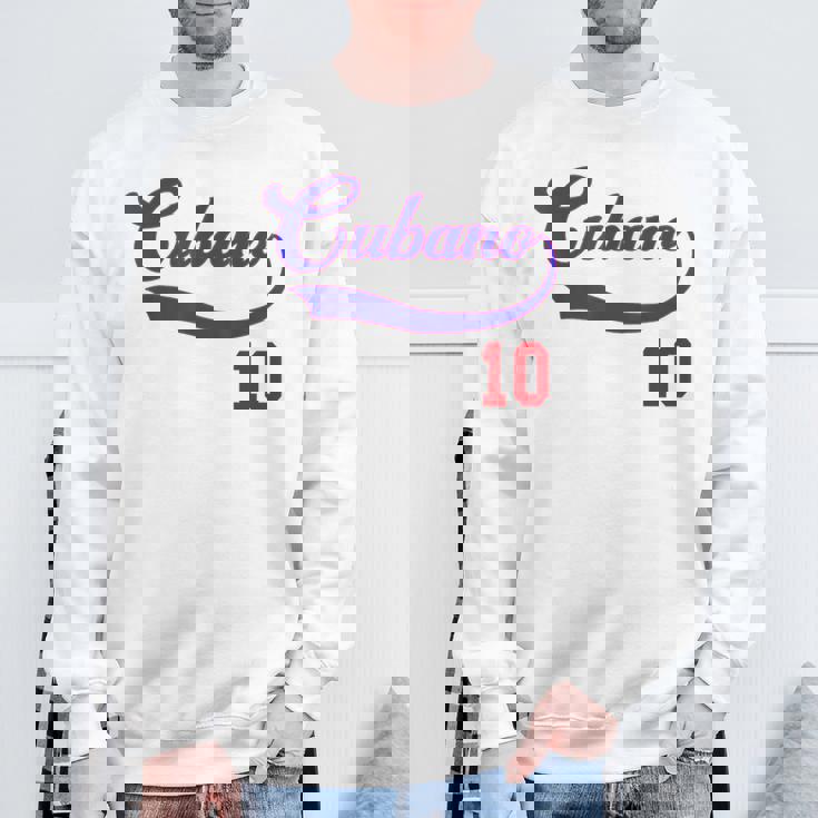 キューバノ 野球 お土産 スラング 男の子 アセレ キューバ キューバ 男性 スウェットシャツ 高齢者への贈り物